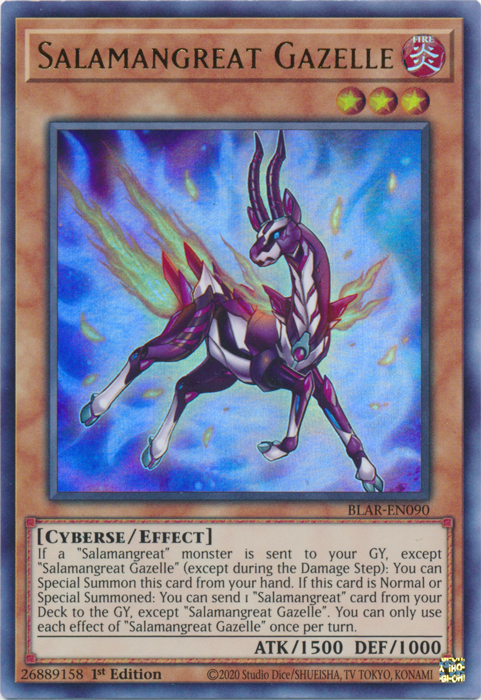 Salamangreat Gazelle [BLAR-EN090] Ultra Rare 