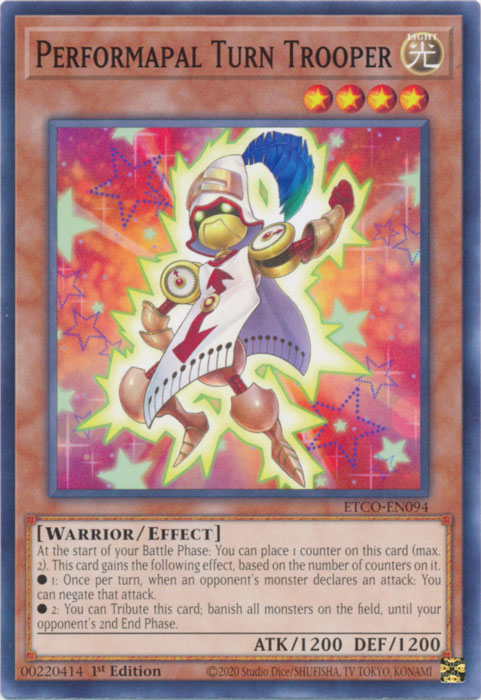 Performapal Turn Trooper [ETCO-EN094] Common 