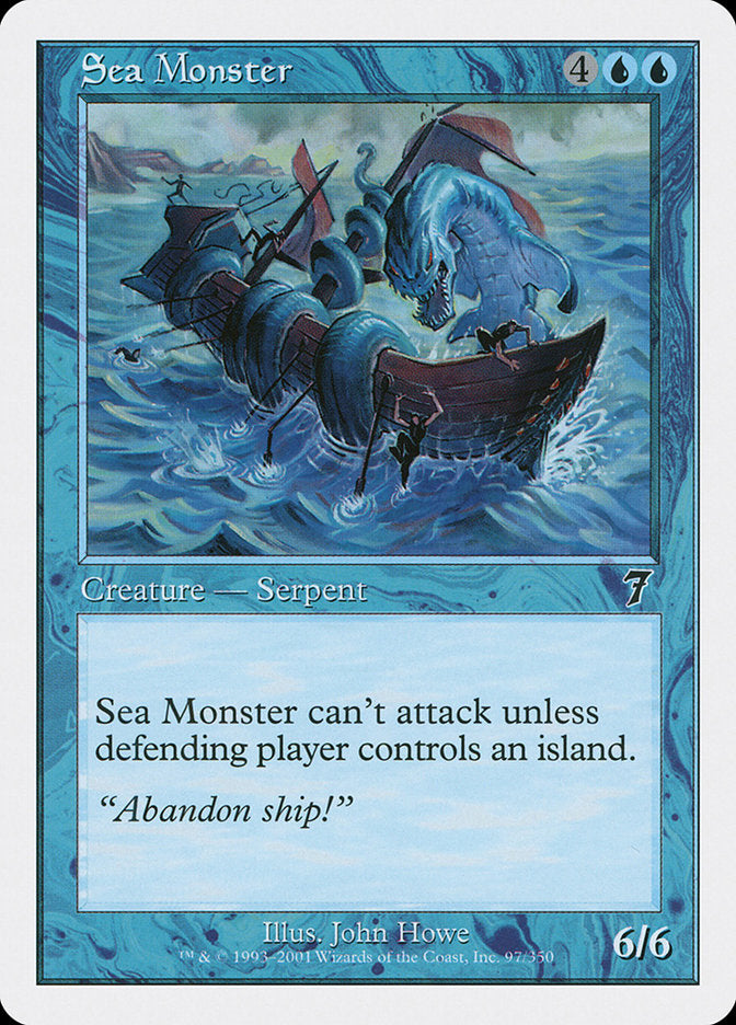 Sea Monster [Seventh Edition] 