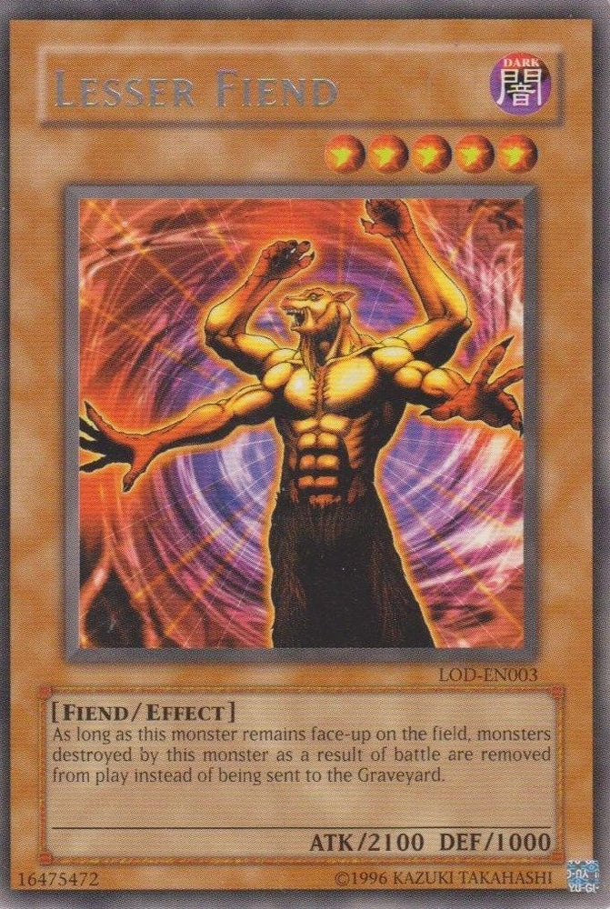 Lesser Fiend [LOD-EN003] Rare 