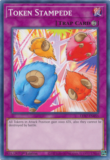 Stampede Token [LED7-EN055] Common 