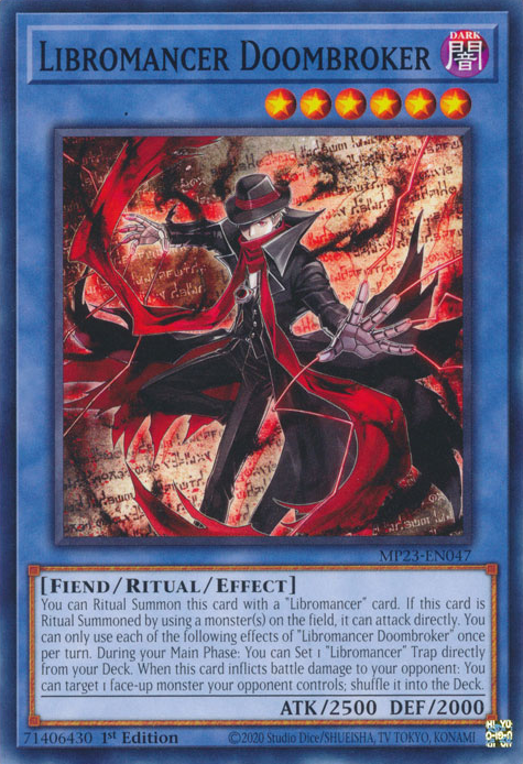 Libromancer Doombroker [MP23-EN047] Common 