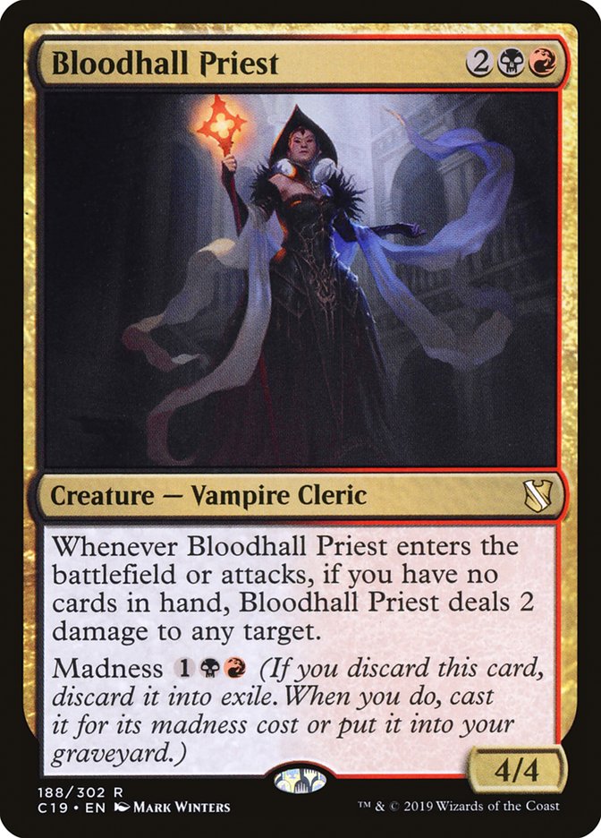 Bloodhall Priest [Commander 2019] 