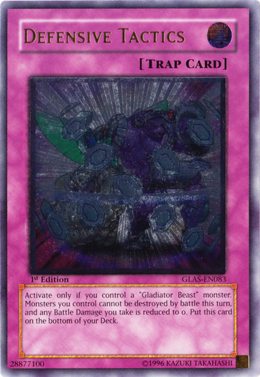 Defensive Tactics [GLAS-EN083] Ultimate Rare 