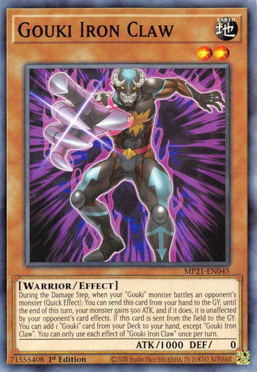 Gouki Iron Claw [MP21-EN045] Common 