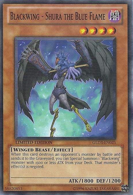 Blackwing - Shura the Blue Flame [GLD3-EN025] Common 