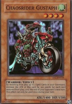 Chaosrider Gustaph [IOC-EN018] Super Rare 