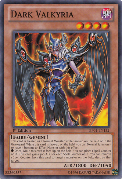 Dark Valkyria [BP01-EN152] Common 
