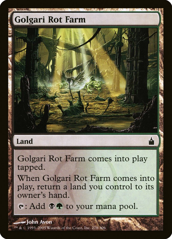 Golgari Rot Farm [Ravnica: City of Guilds] 