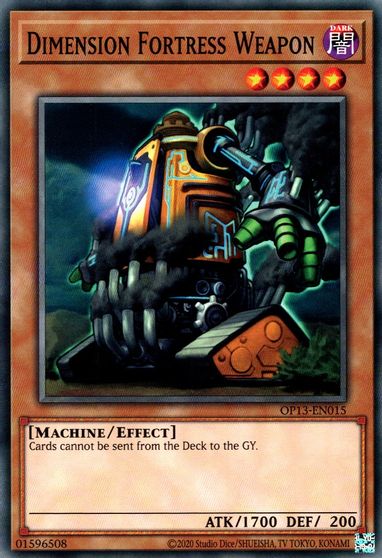 Dimension Fortress Weapon [OP13-EN015] Common 