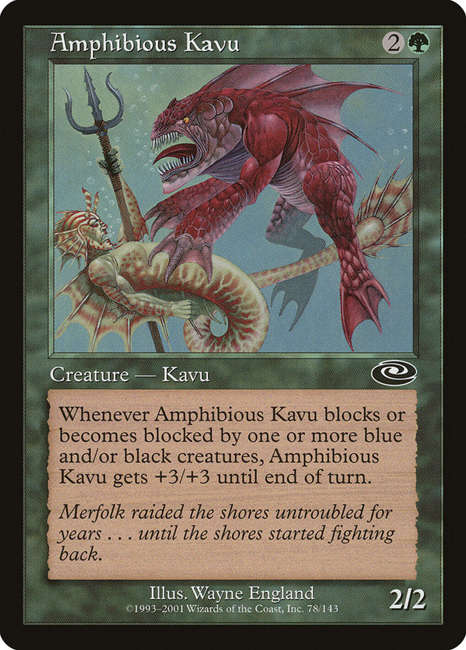 Amphibious Kavu [Planeshift] 