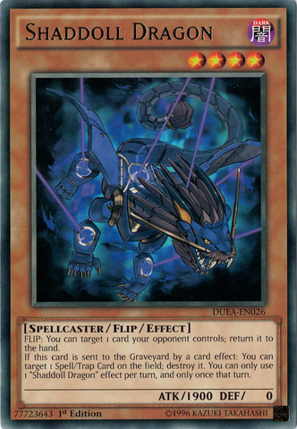 Shaddoll Dragon [DUEA-EN026] Rare 