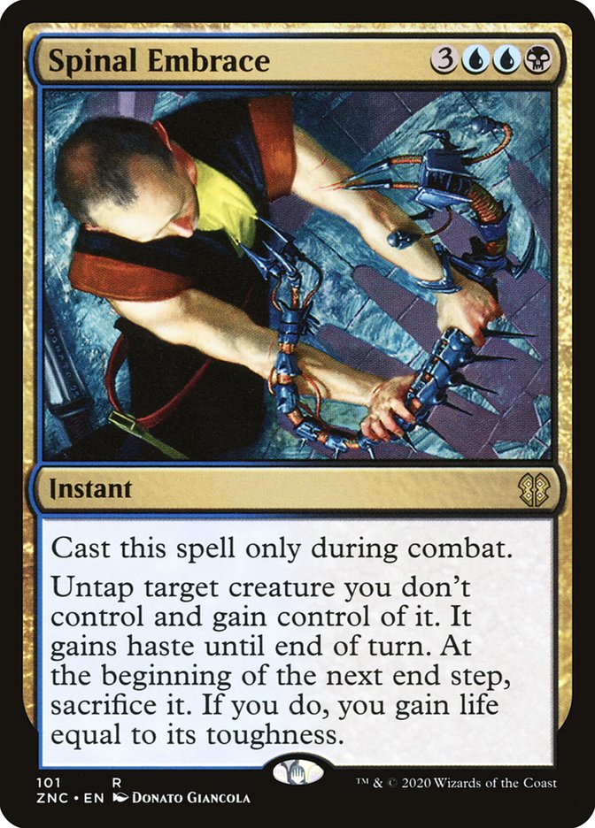 Spinal Embrace [Zendikar Rising Commander] 