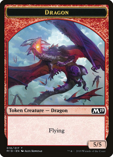 Dragon Token (010/017) [Core Set 2019 Tokens]