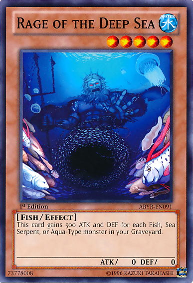 Rage of the Deep Sea [ABYR-EN091] Common 