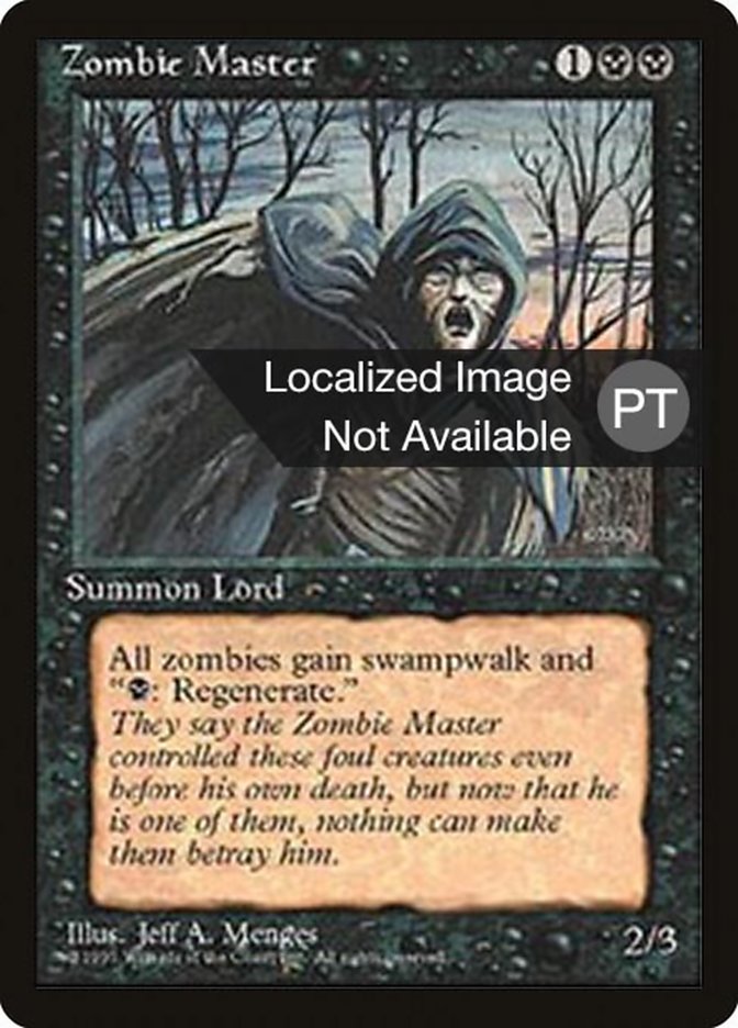 Zombie Master [Fourth Edition (Foreign Black Border)] 