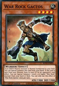 War Rock Gactos [BLVO-EN094] Super Rare 