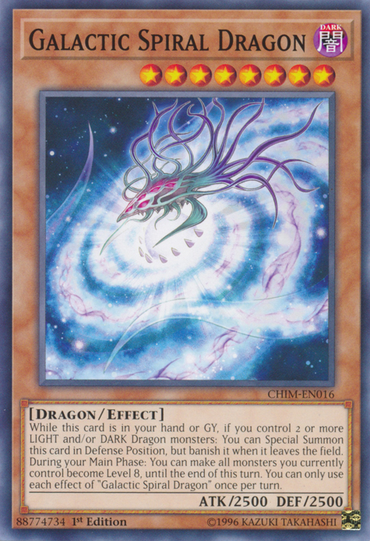 Galactic Spiral Dragon [CHIM-EN016] Common 