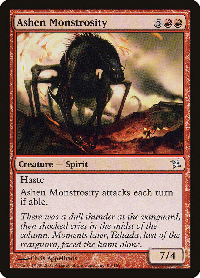 Ashen Monstrosity [Betrayers of Kamigawa] 