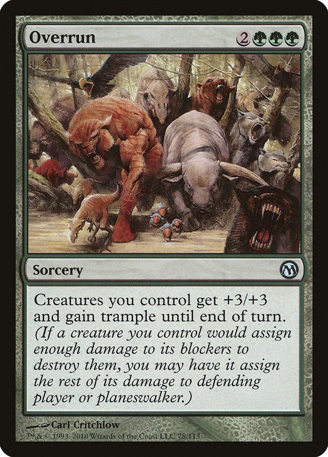 Overrun [Duels of the Planeswalkers] 