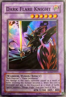 Dark Flare Knight [DCR-EN017] Super Rare 