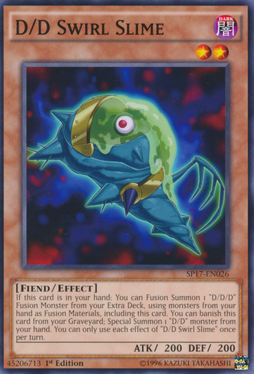 D/D Swirl Slime [SP17-EN026] Common 