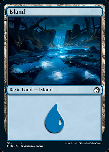 Island (381) [Innistrad: Midnight Hunt] 