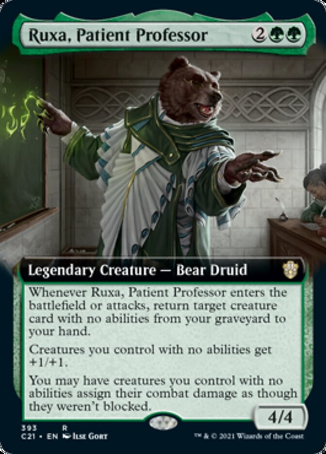 Ruxa, Patient Professor (Extended Art) [Commander 2021] 