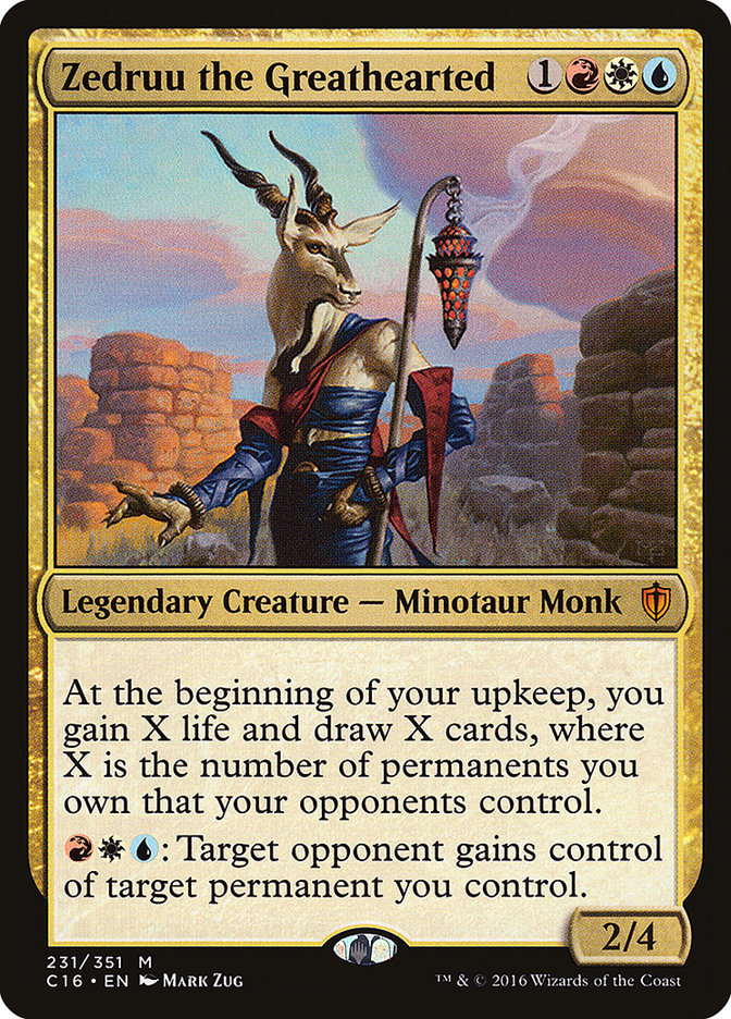 Zedruu the Greathearted [Commander 2016] 