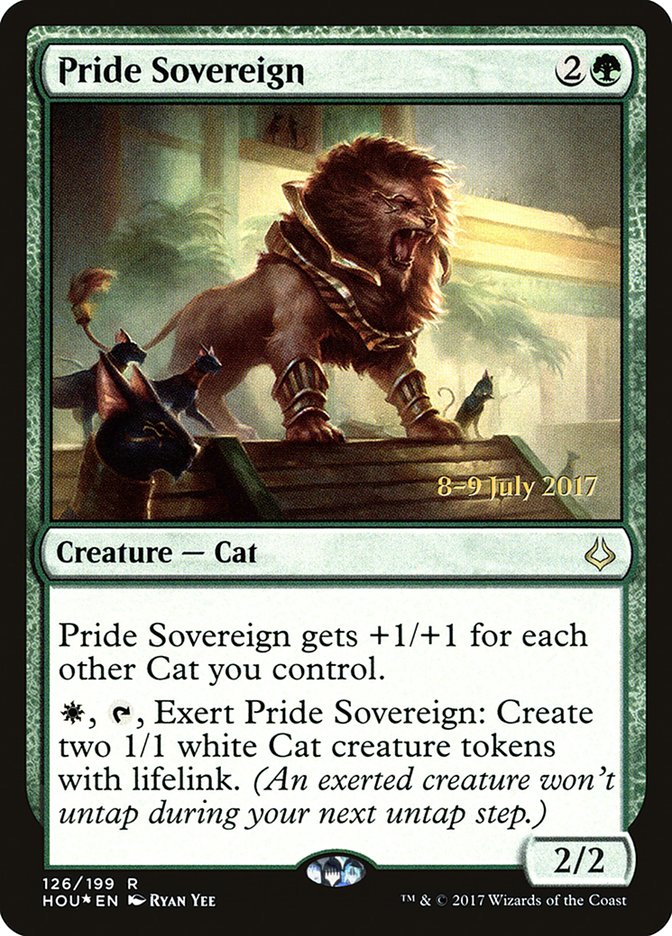 Pride Sovereign [Hour of Devastation Prerelease Promos] 