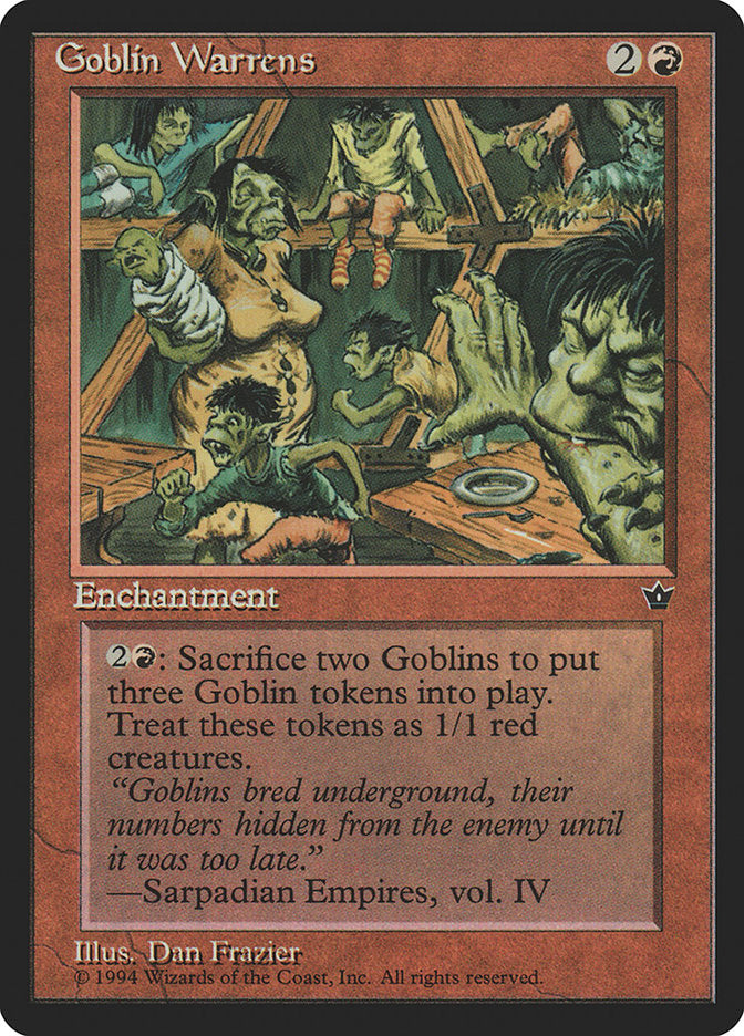 Goblin Warrens [Fallen Empires] 
