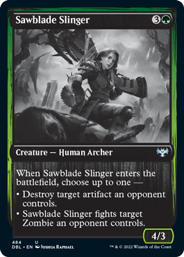 Sawblade Slinger [Innistrad: Double Feature] 