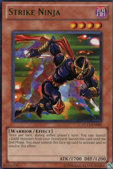 Strike Ninja (Green) [DL13-EN005] Rare 