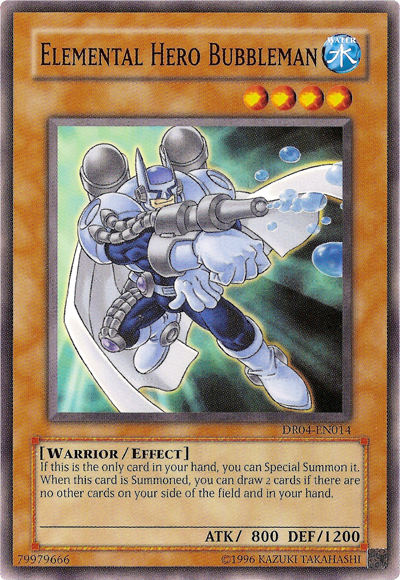 Elemental Hero Bubbleman [DR04-EN014] Common 