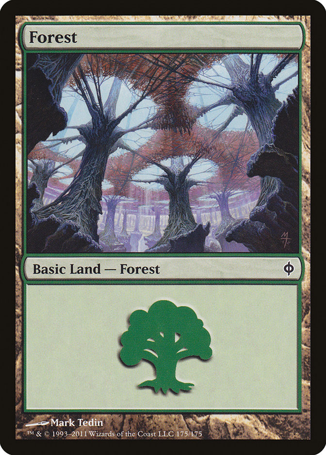 Forest (175) [New Phyrexia] 