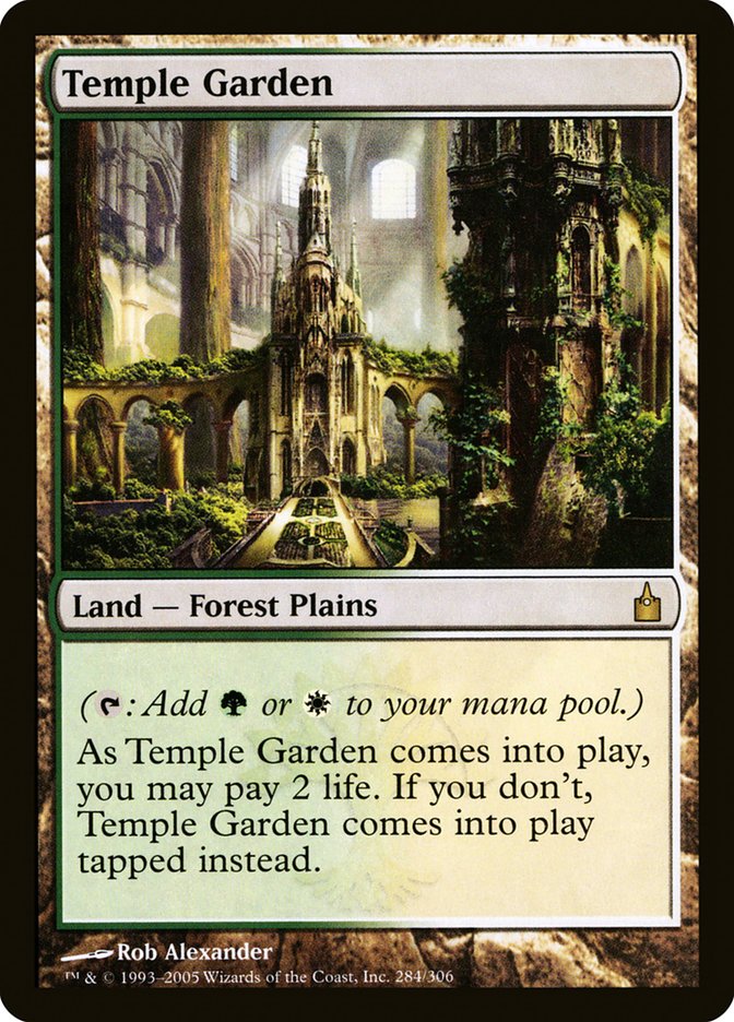 Temple Garden [Ravnica: City of Guilds] 