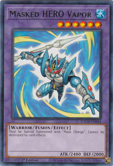 Masked Hero Vapor [TOCH-EN044] Rare 