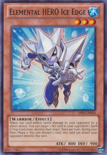Elemental HERO Ice Edge [AP01-EN018] Common 