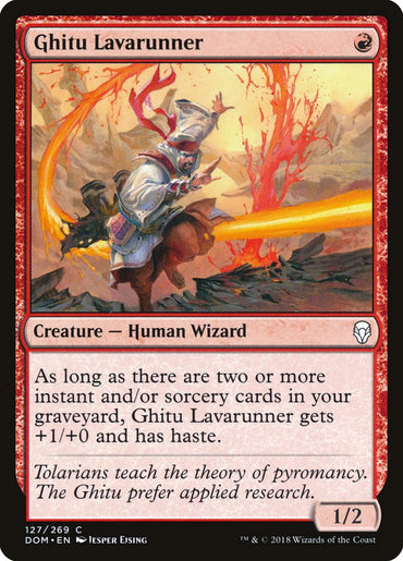 Ghitu Lavarunner [Dominaria] 