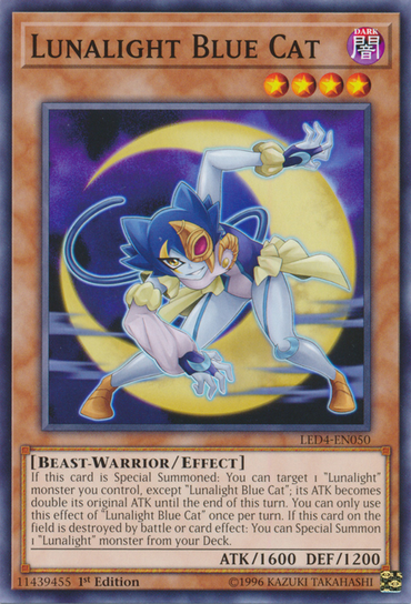 Lunalight Blue Cat [LED4-EN050] Common 