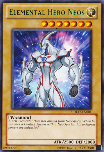 Elemental Hero Neos (Green) [DL12-EN001] Rare 