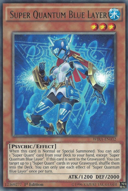 Super Quantum Blue Layer [WIRA-EN032] Rare 