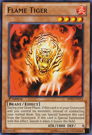 Flame Tiger [BP02-EN113] Common 