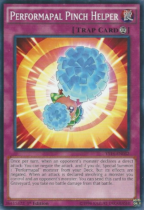 Performapal Pinch Helper [YS16-EN032] Common 