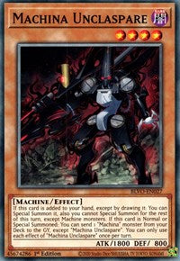 Machina Unclaspare [BLVO-EN027] Common 