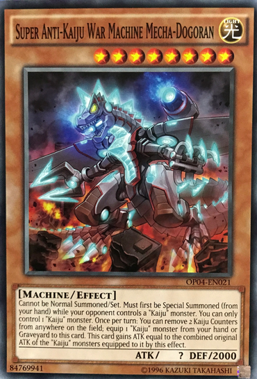 Super Anti-Kaiju War Machine Mecha-Dogoran [OP04-EN021] Common 