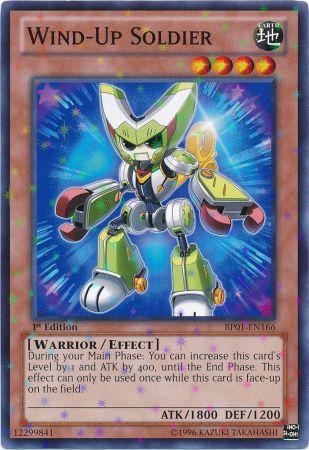 Wind-Up Soldier [BP01-EN166] Starfoil Rare 