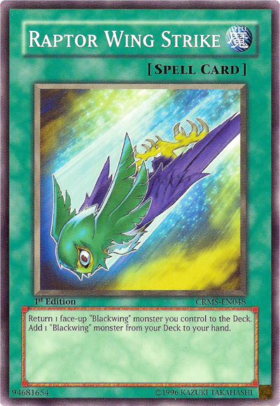 Raptor Wing Strike [CRMS-EN048] Common 