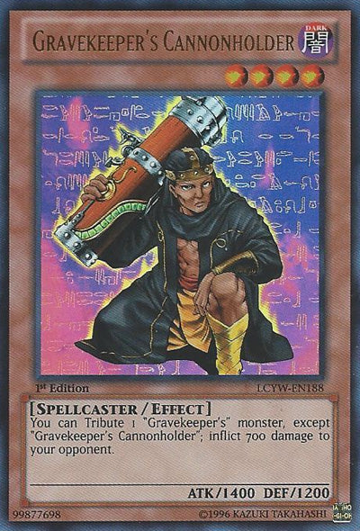 Gravekeeper's Cannonholder [LCYW-EN188] Ultra Rare 