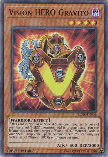 Vision Hero Gravito [BLHR-EN009] Ultra Rare 